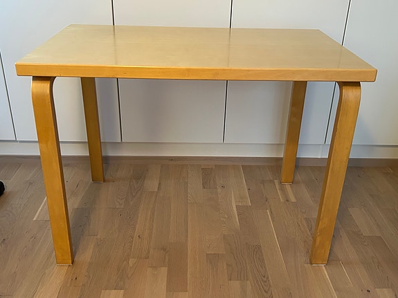 Artek koivu pöytä 80B 100x60