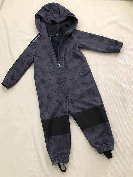 Lasten softshell haalari