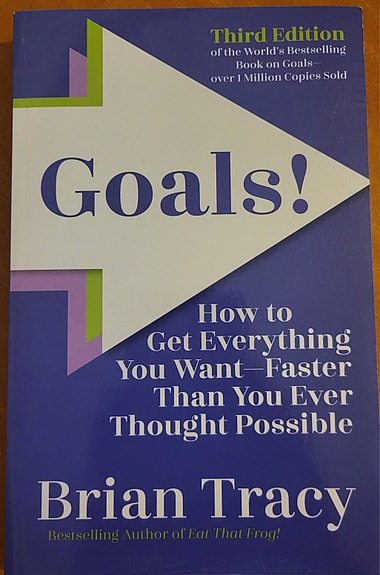Brian Tracy Goals! -kirja (englanninkielinen)