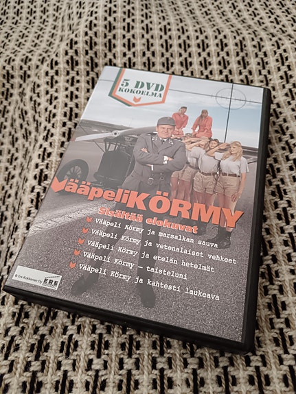 Vääpeli Körmy dvd boksi