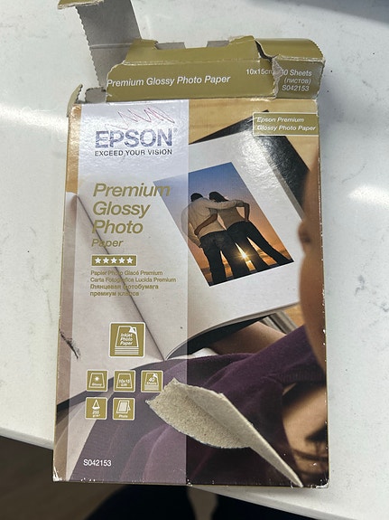 Epson Premium Glossy Photo Paper valokuvapaperi