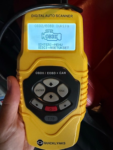 Quicklynks T79 OBDII vikakoodin lukija autoihin