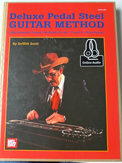 deluxe pedal steel guitar method dewitt scott