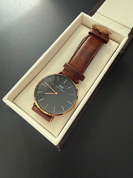 Daniel Wellington rannekello nahkaranneke unisex
