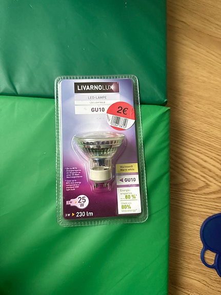 Livarno Lux GU10 LED-lamppu 220 lm