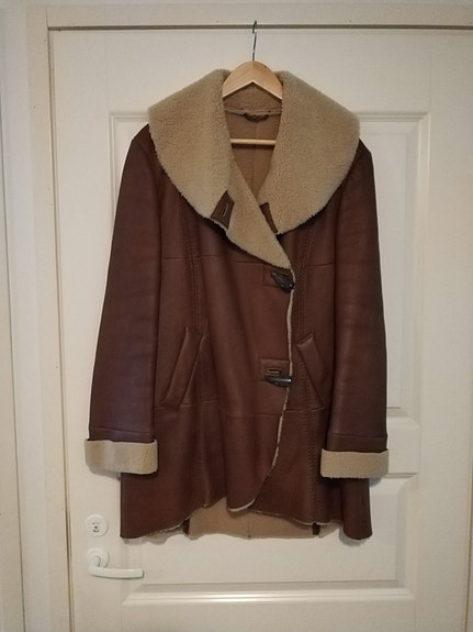 Max Mara nahkatakki koko 36