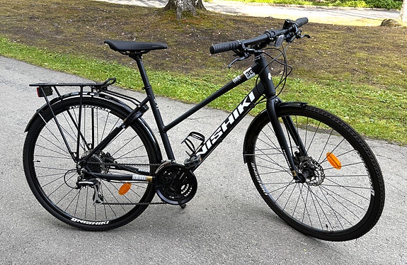 Nishiki Hybrid 313 Lady City hybridipyörä 48 cm 28" naisten