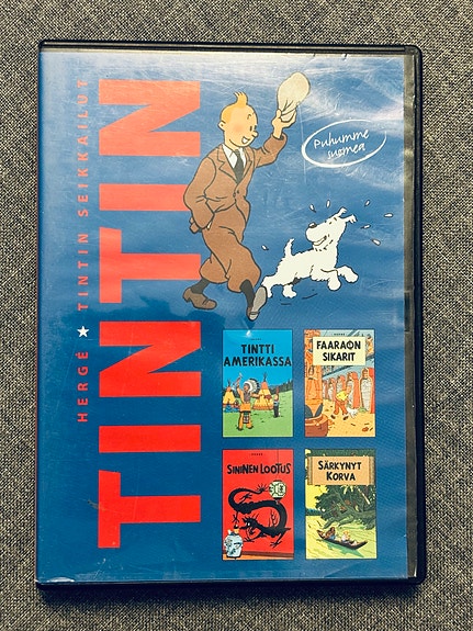 Tintin seikkailut 1 DVD