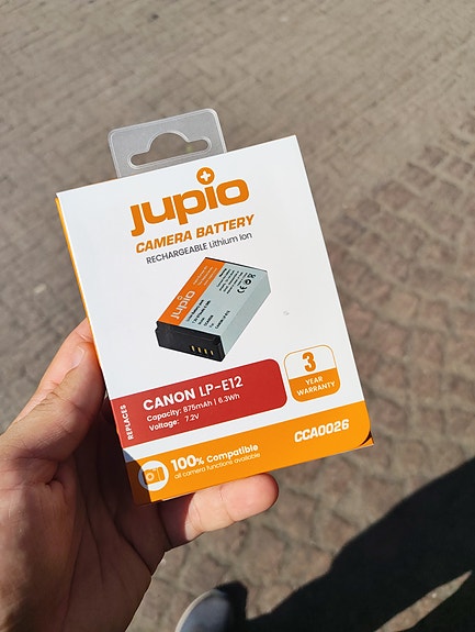 Jupio tarvikeakku Canon LP-E12