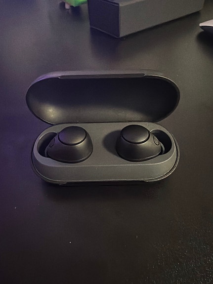 Sony langattomat nappikuulokkeet musta