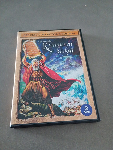 KYMMENEN KÄSKYÄ 2DVD erikoisjulkaisu