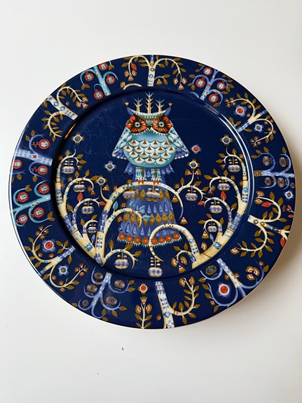 Iittala 30cm Taika lautanen sininen