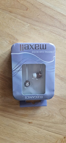 Maxell Crystal Ear Budz Elegance nappikuulokkeet
