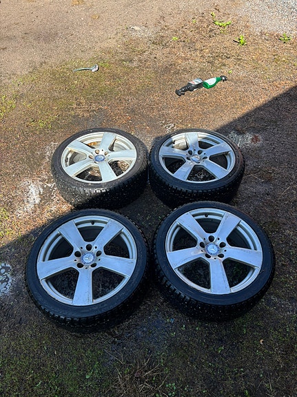 18” mersun vanteet nastarenkailla