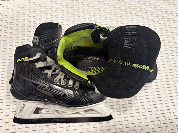 Bauer Elite S24 mv-luistimet, koko 3 + Bauer LS5G Carbon -lisäterät