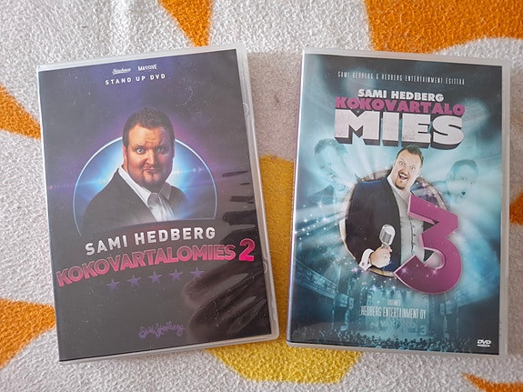 Sami Hedberg Kokovartalomies 2 ja 3 DVD:t