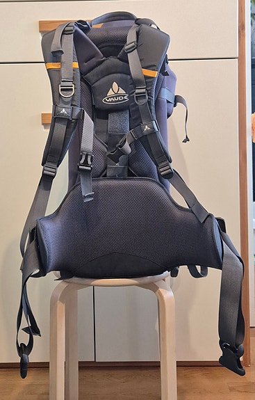 Vaude lasten kantorinkka musta