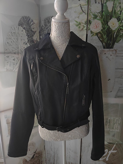 Biker-nahkatakki koko M/L