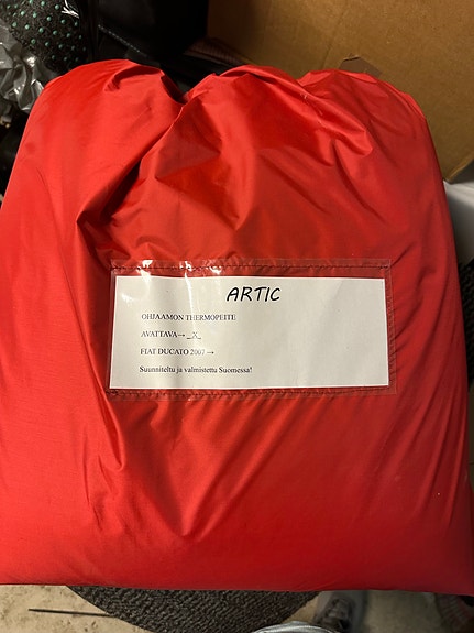 Artic ohjaamon thermopeite Fiat Ducato 2007–