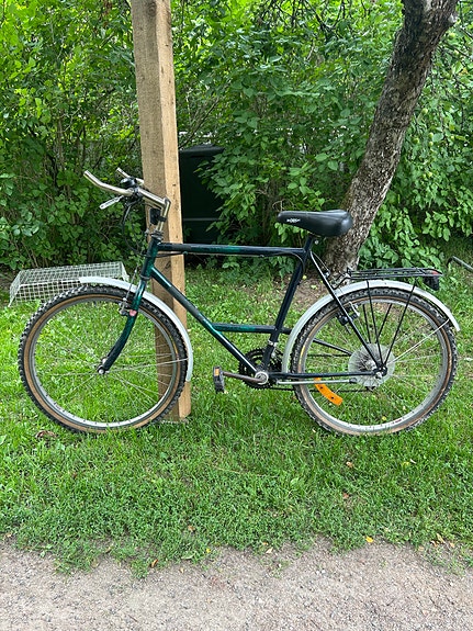 DBS miesten pyörä 26" vihreä