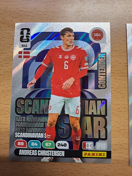 Fifa world cup 2026 scandinavian stars ja nordic master rookie keräilykortteja