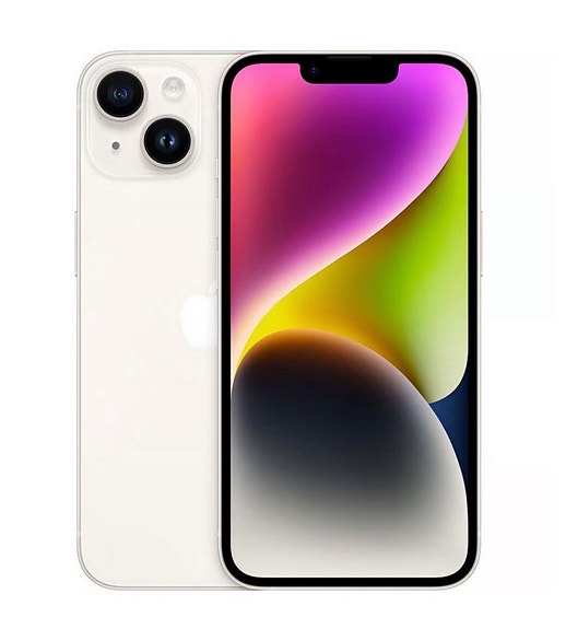 Apple iPhone 14 Starlight + 2 Ideal of Sweden -kuorta