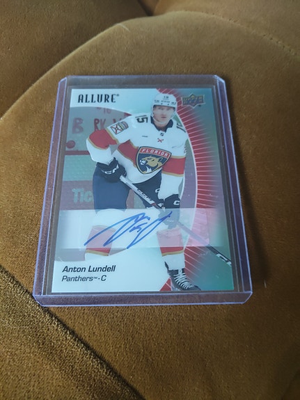 Anton Lundell 23-24 Allure Red Rainbow Auto #2