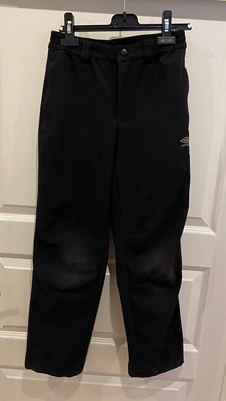 Mustat softshell-housut 152 Umbro