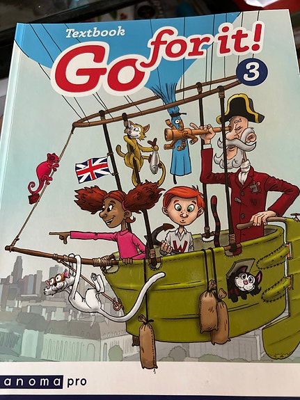 Go for it! 3 Textbook englannin oppikirja