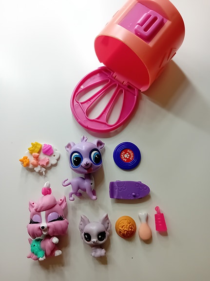 Littlest Pet Shop hahmot + tavarat