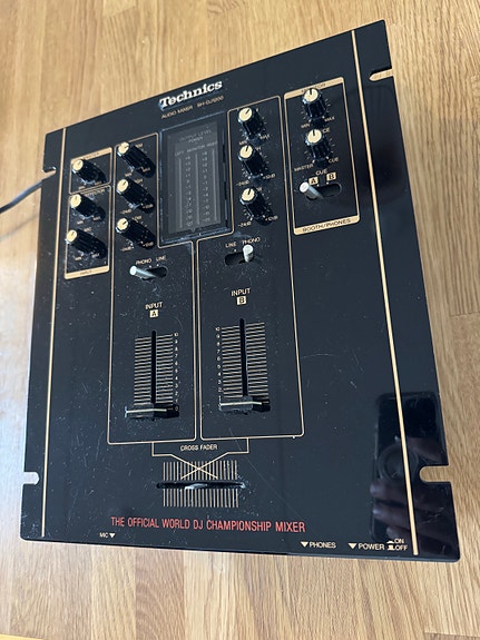 Technics SH-DJ1200 DJ-mikseri – Made in Japan – täysin toimiva