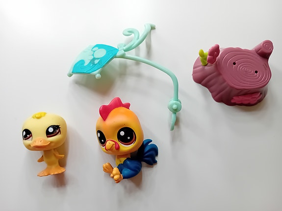 Littlest Pet Shop hahmot + tavarat