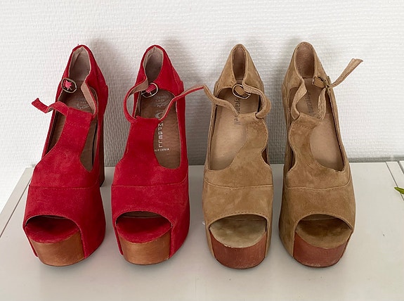 Jeffrey Campbell platform korokepohja kengät