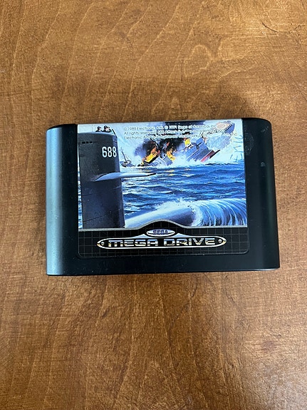 Sega Mega Drive-peli 688 Attack Sub