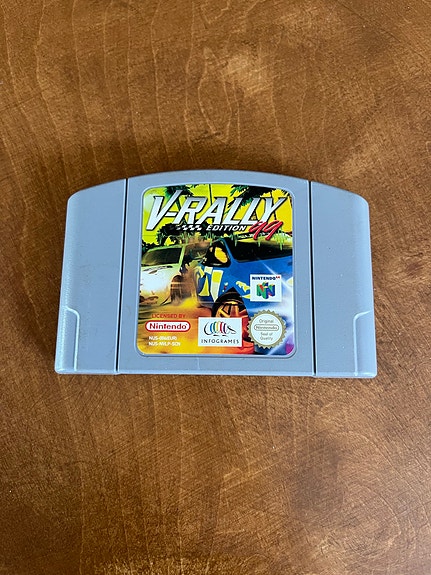 Nintendo 64-peli V-Rally Edition 99