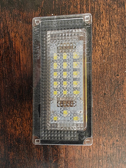 Mini/BMW LED-rekisterikilven valot