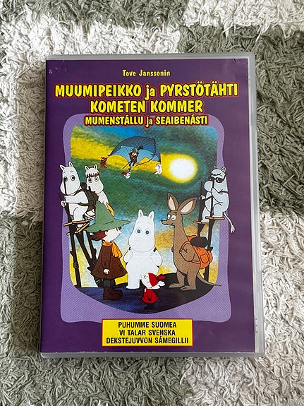 Muumipeikko ja pyrstötähti dvd vanhoilla äänillä