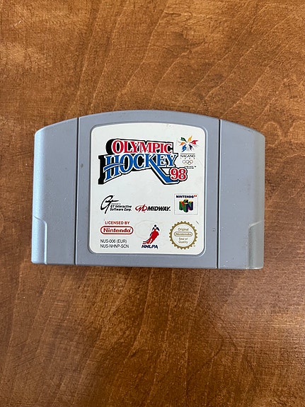 Nintendo 64-peli Olympic Hockey 98