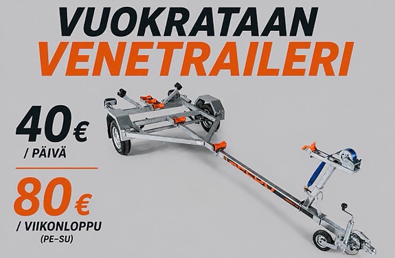 Vuokrataan venetraileri