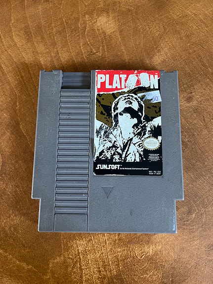 Nintendo NES Platoon-peli