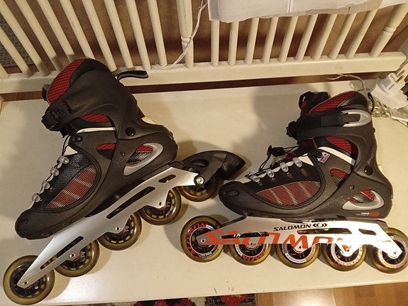 Salomon Speedframe 12 / Pilot -rullaluistimet