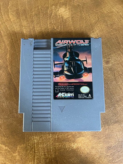 Nintendo NES-peli Airwolf