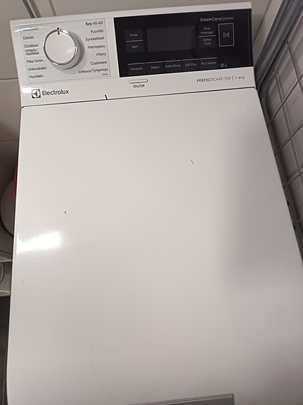 VARATTU Electrolux -pesukone