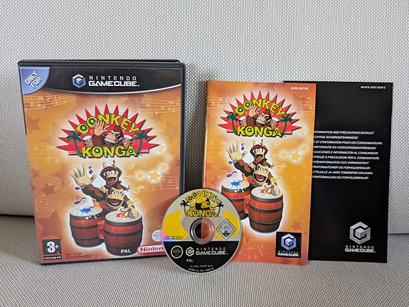 GameCube Donkey Konga (CIB)
