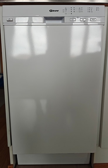 Gram astianpesukone 45cm leveä, kuin uusi.