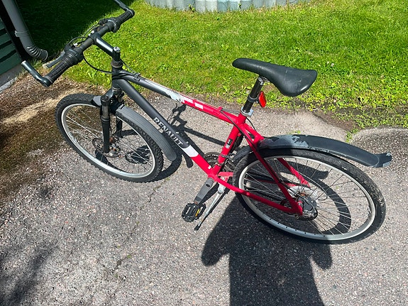 Renault punamusta miesten maastopyörä 26"