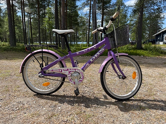 DBS lasten polkupyörä 20" violetti