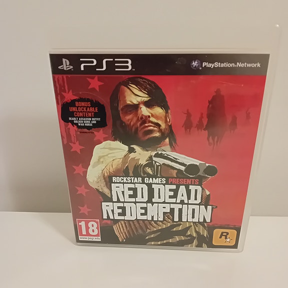 Ps 3 peli. Red dead redemption