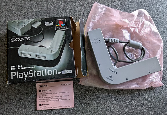 Sony PlayStation multitap adapteri PS1
