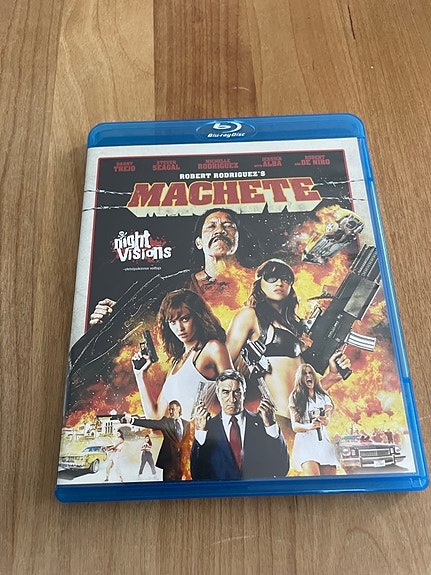 Machete Blu-ray elokuva